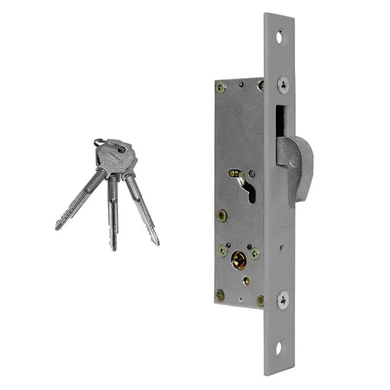 Cerradura para puerta corrediza Negro Phillips Tetra