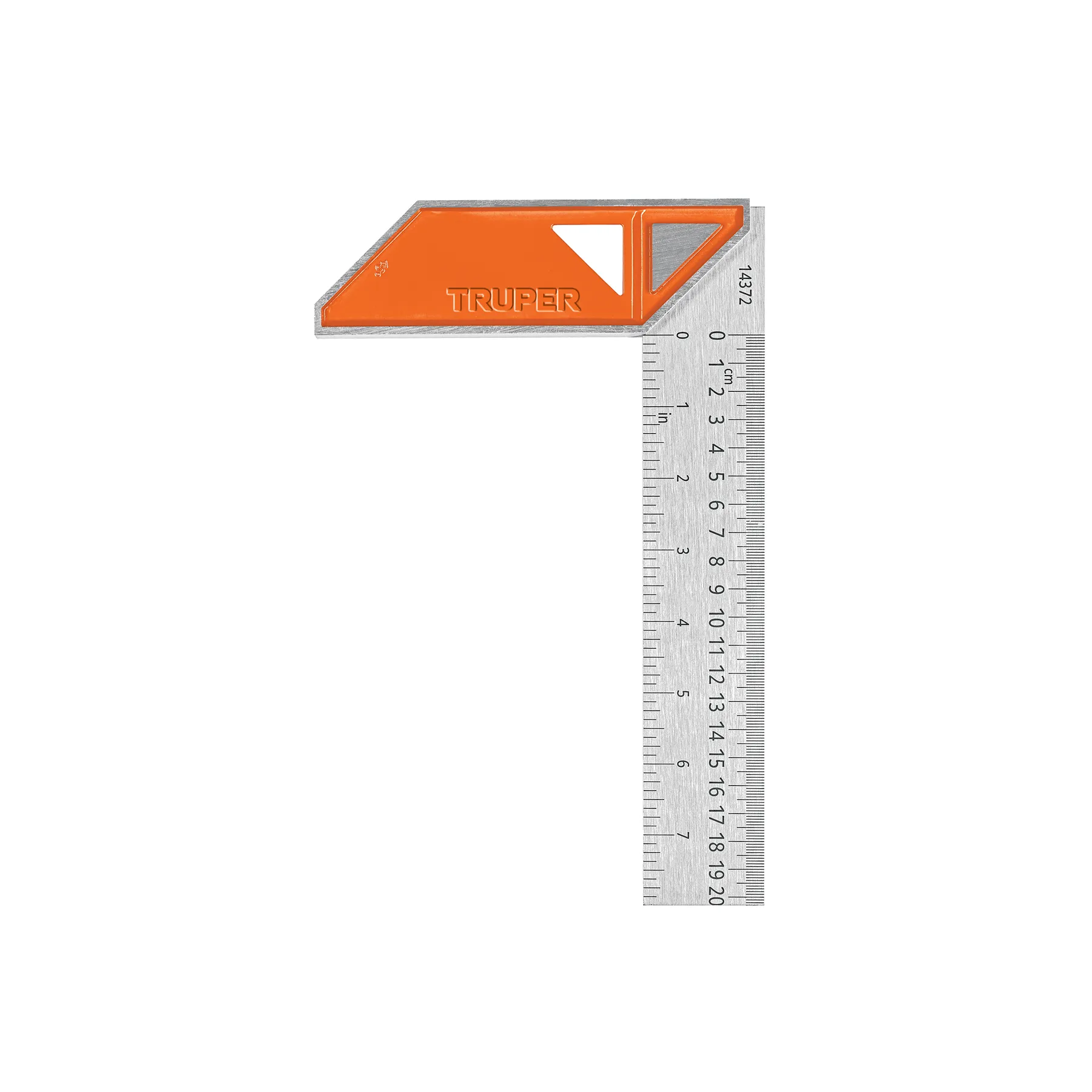 Escuadra 8 " (20 cm) Truper Mango de aluminio Para carpintero