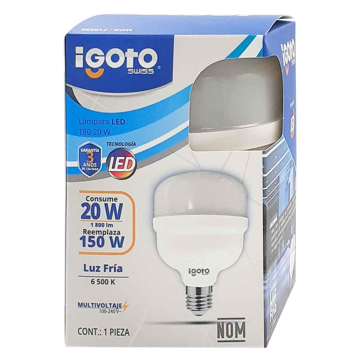 Foco LED Igoto 20 W Luz blanca