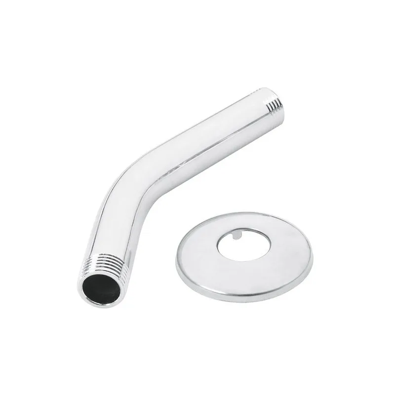 Brazo para regadera Cromado 16 cm Solvex