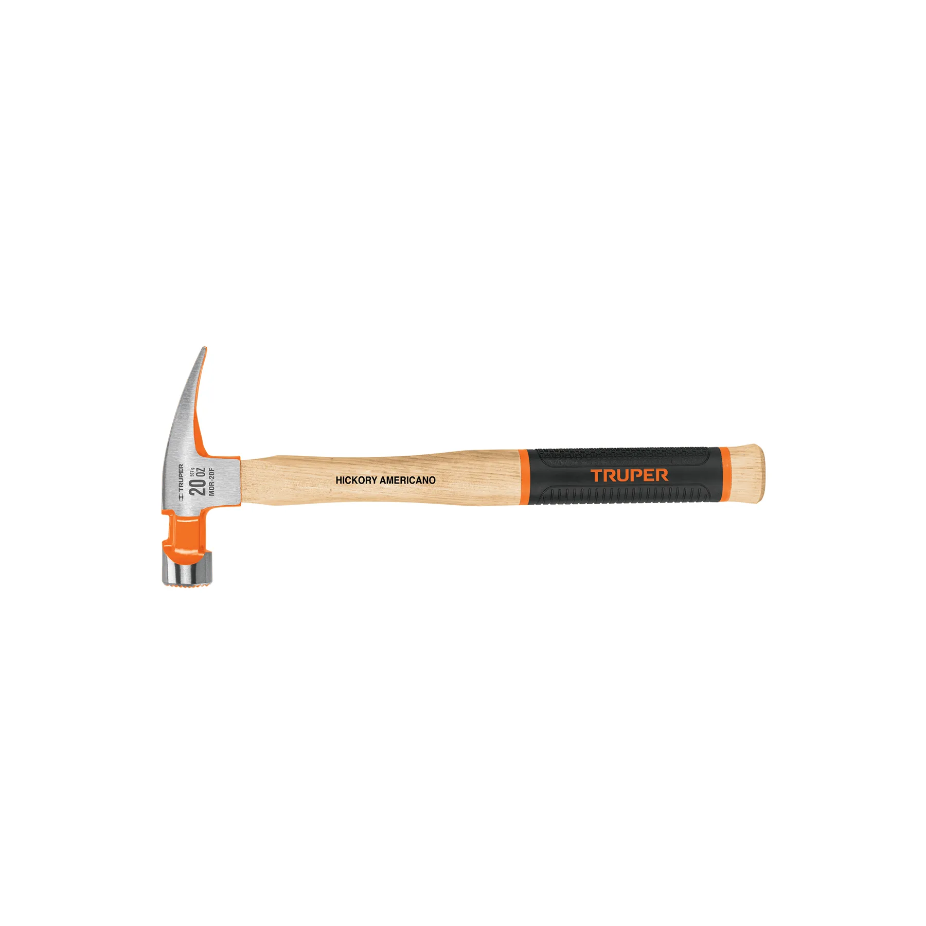 Martillo Truper 20 oz Mango de madera con Grip