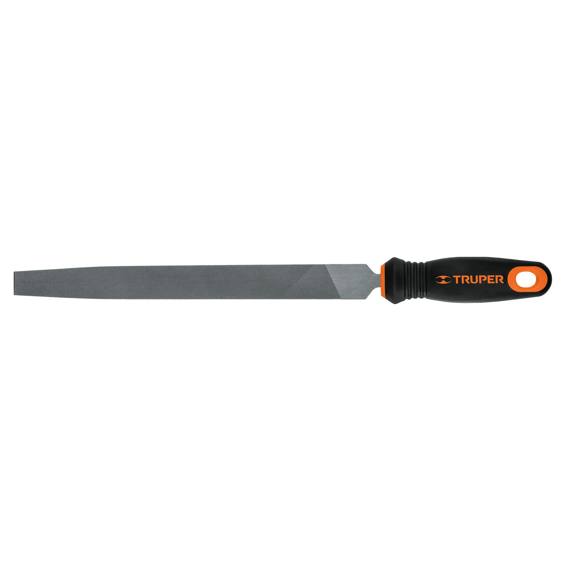 Lima 1 " Bastarda 10 " Mango de vinilo Truper Plana Picado doble
