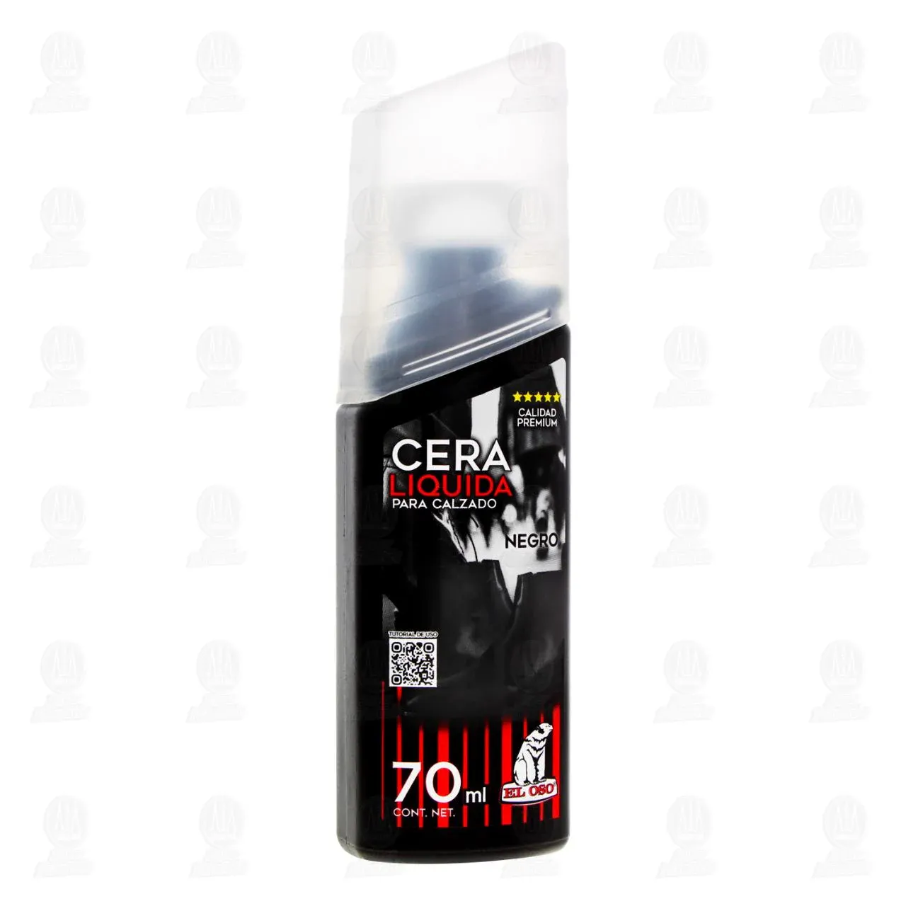 Cera liquida para calzado Negro El oso