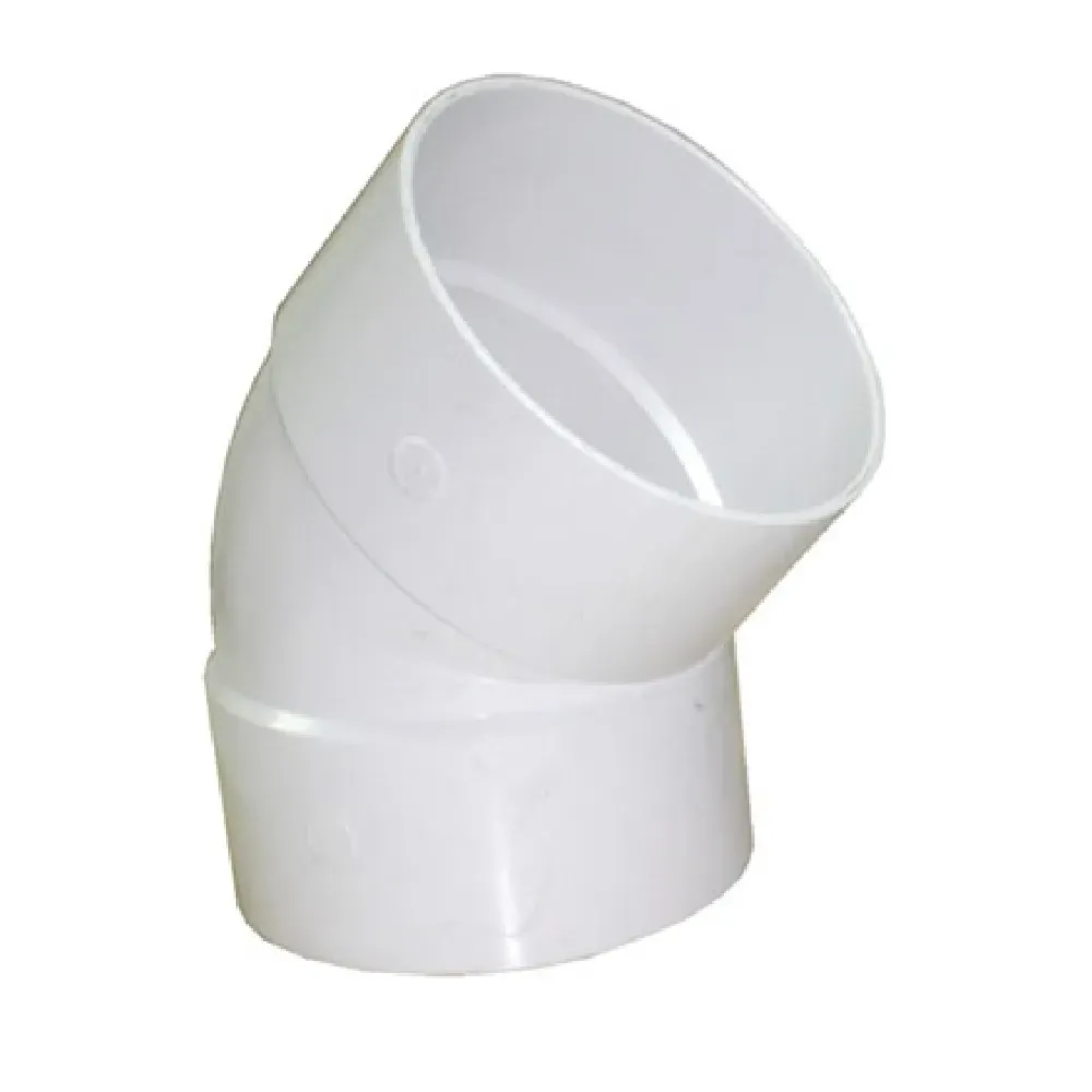 Codo PVC sanitario 45 Amanco 3"