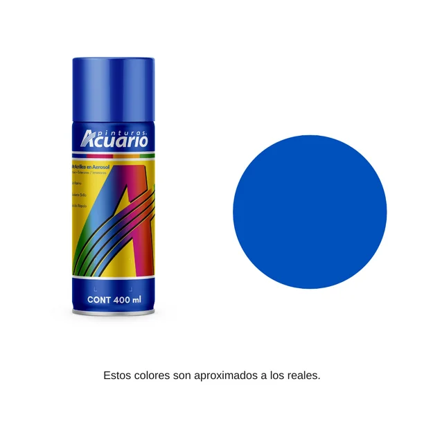 Aerosol Azul español Acuario