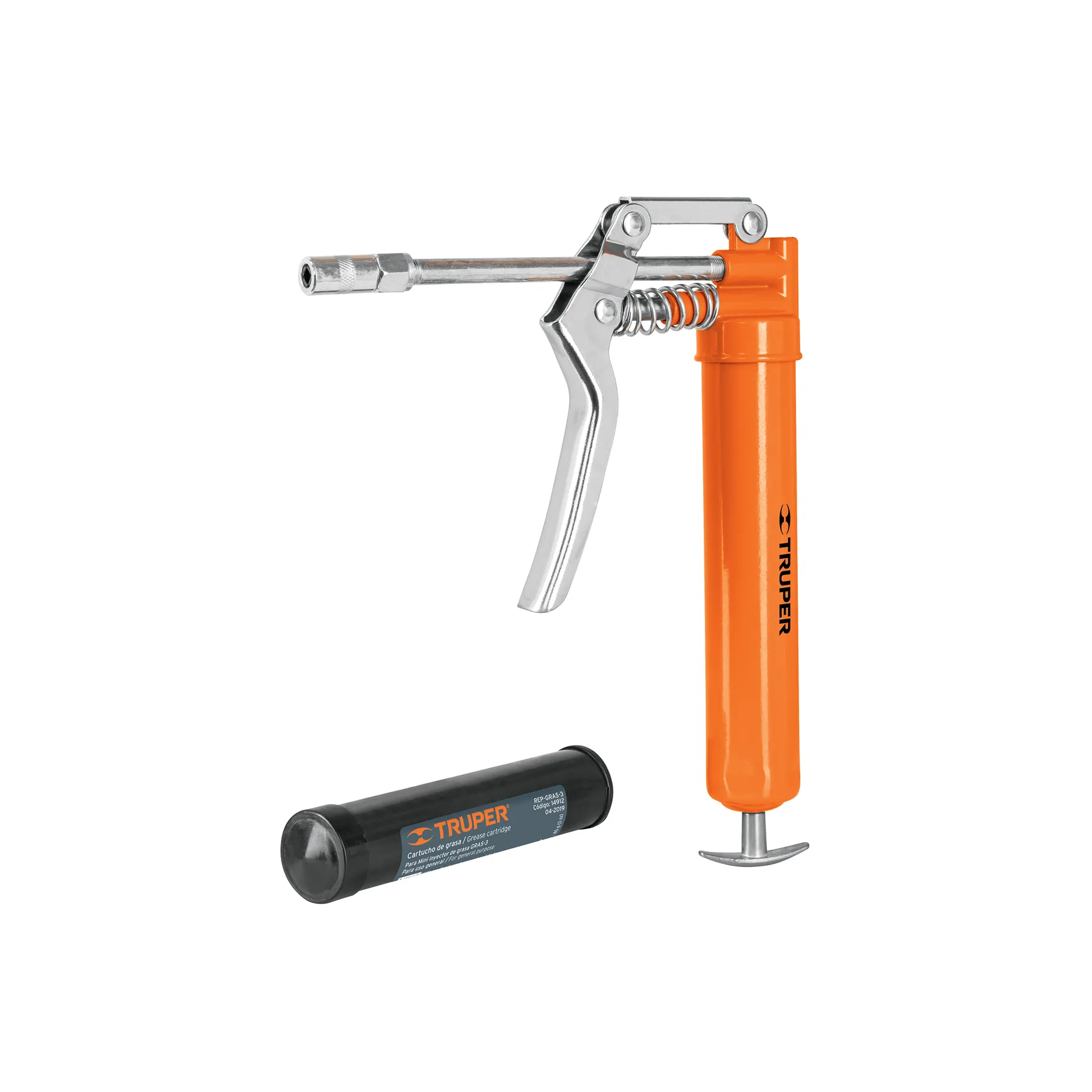 Inyector de grasa Mini Truper 3,000 psi