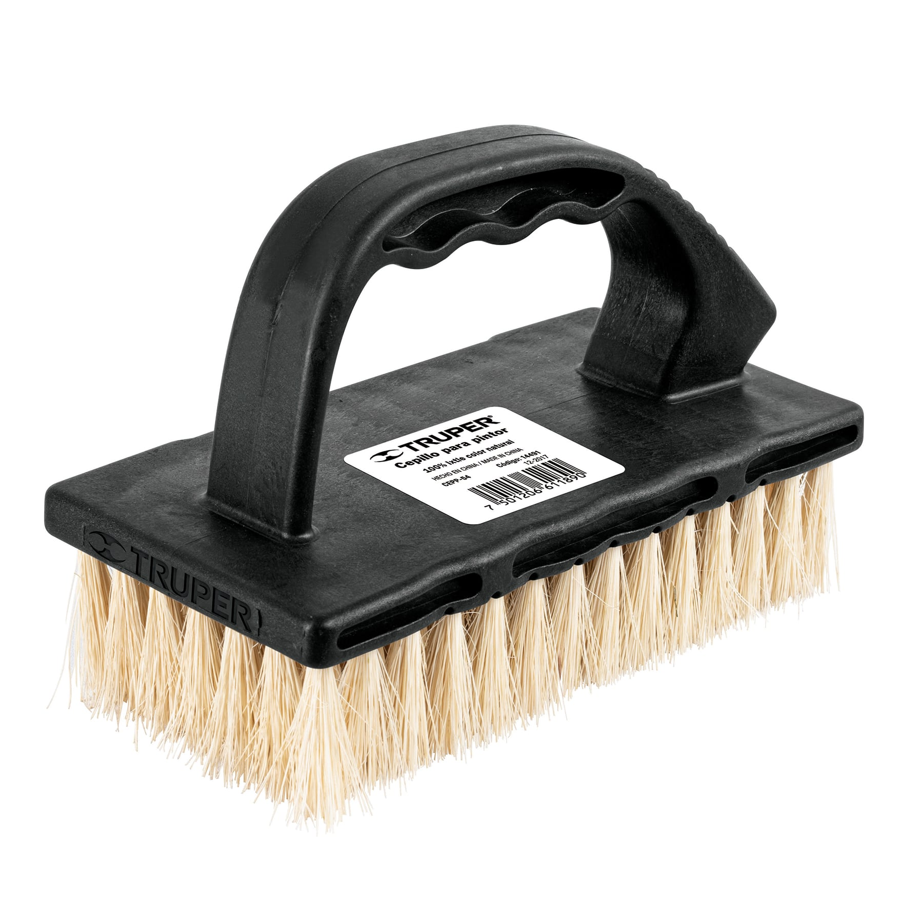 Cepillo para pintor 100% ixtle 35 mm Truper Para limpieza
