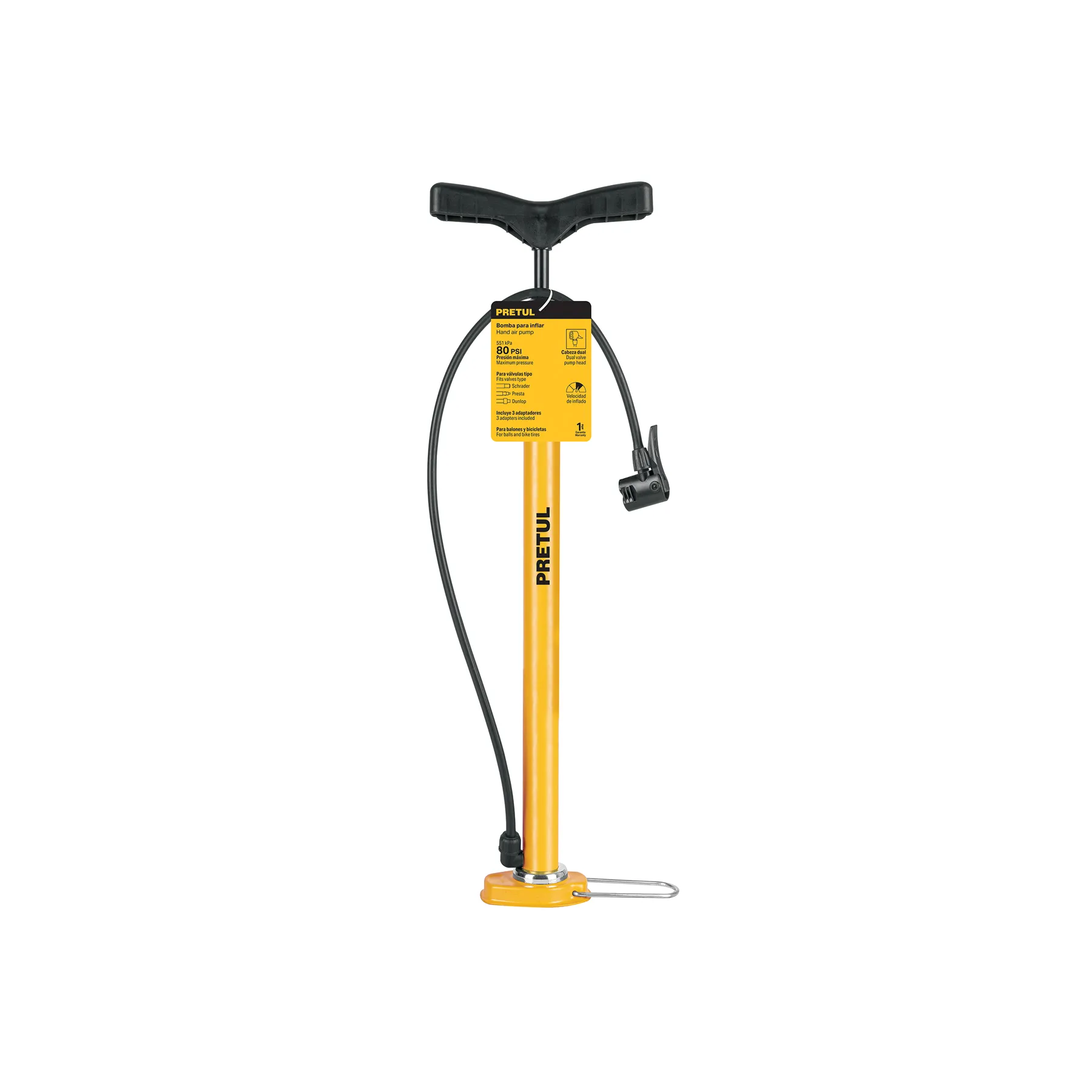 Bomba manual para inflar Pretul