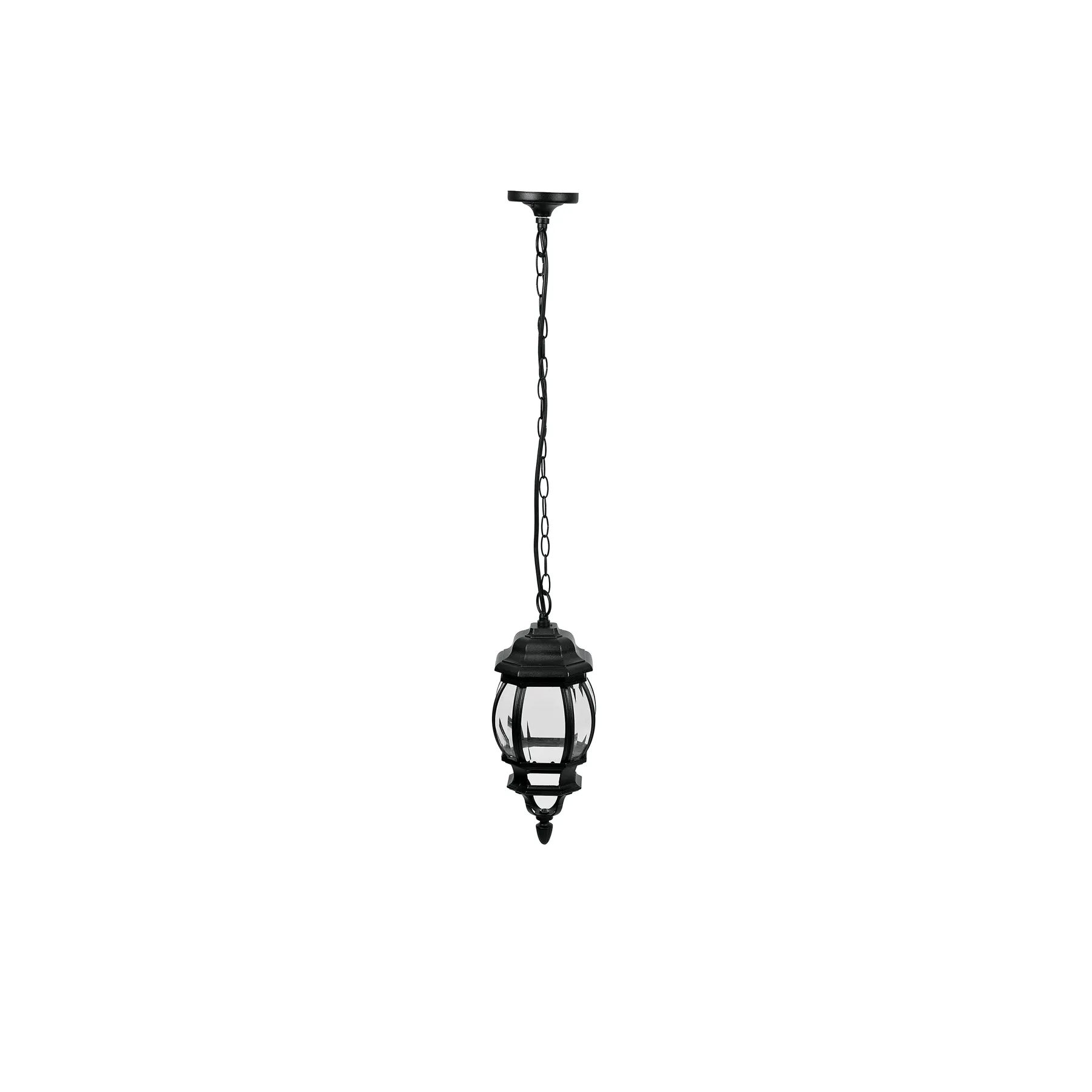 Farol (Arbotante) Negro Volteck Colgante