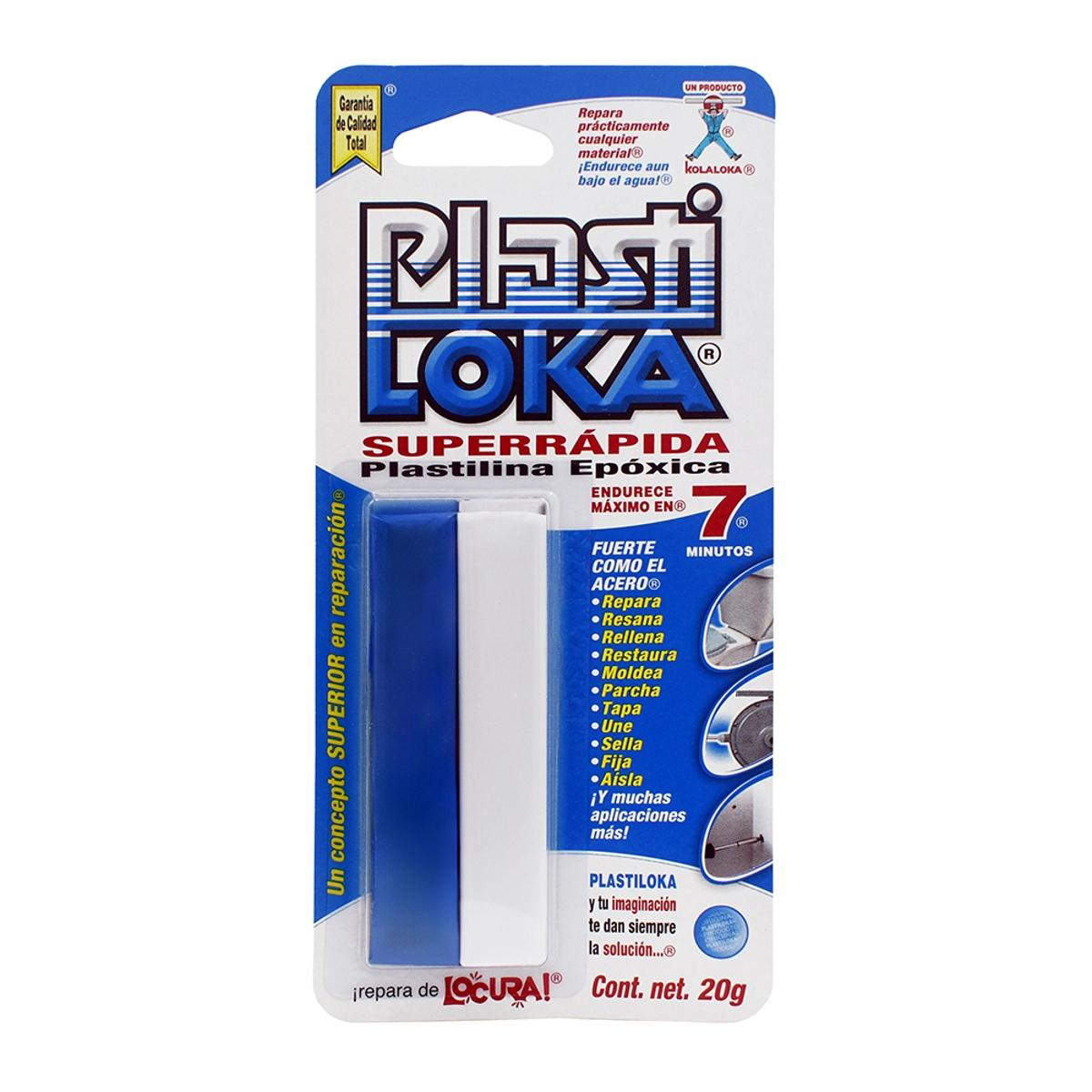 Plastilina epóxica Plasti-Loka Secado rapido