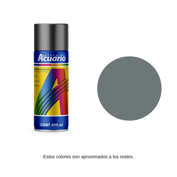 Aerosol Gris acero Acuario