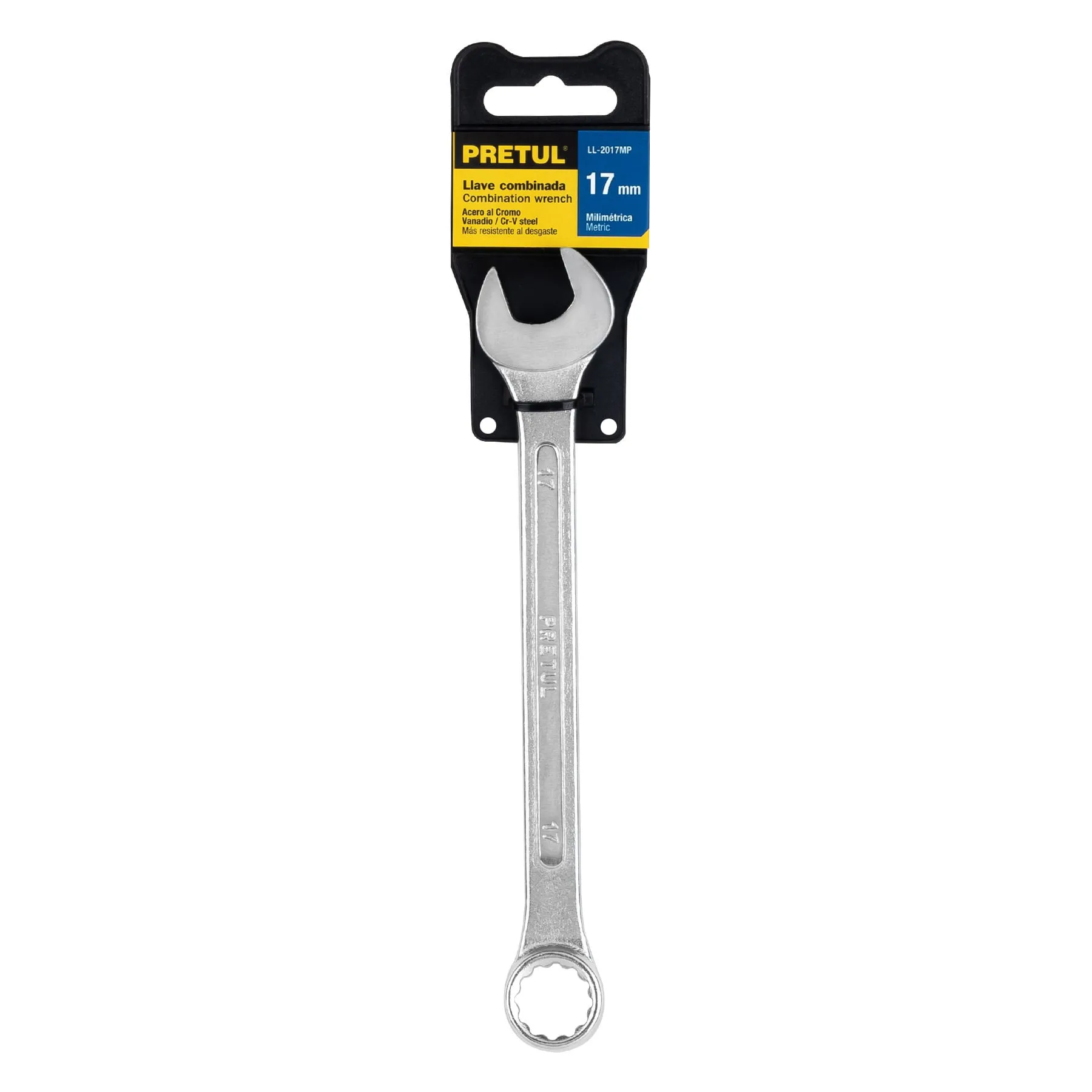 Llave combinada Pretul 17 mm Milimétrica