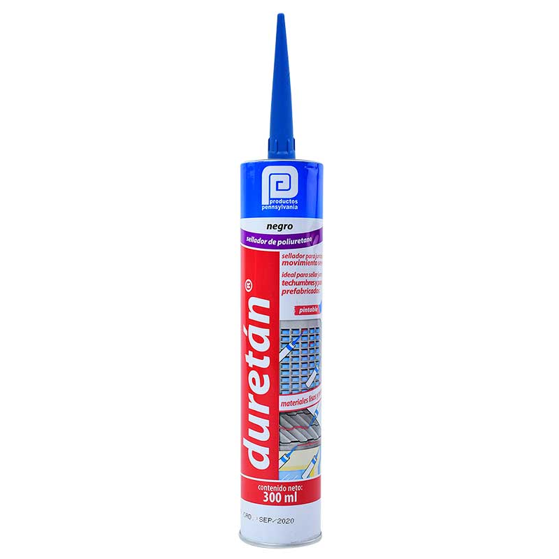 Silicón (Sellador) Negro duretán Cartucho Poliuretano