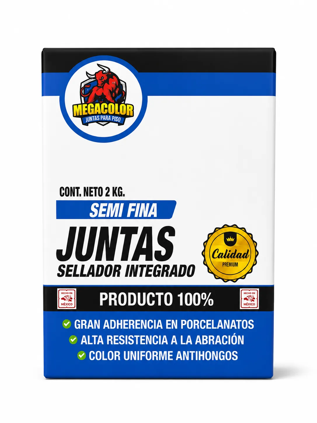 Junta para piso Negro (2 kg)