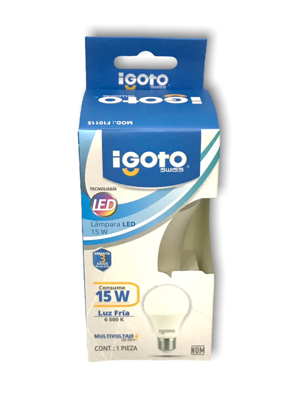 Foco LED Igoto 15 W Luz blanca