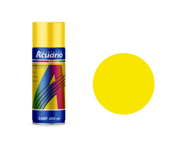 Aerosol Amarillo limon Acuario