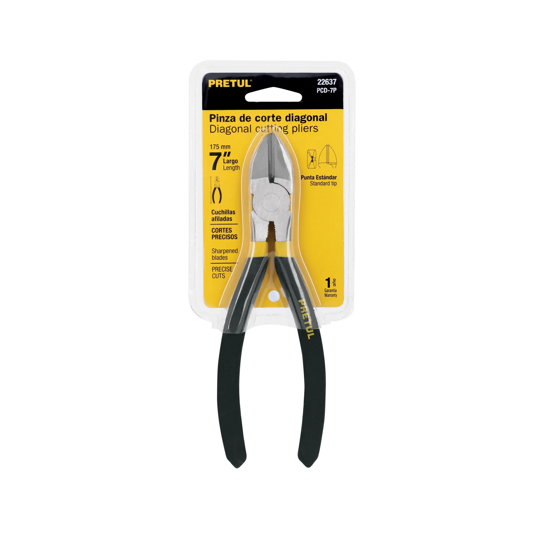 Pinzas de corte diagonal 7 " Pretul PVC