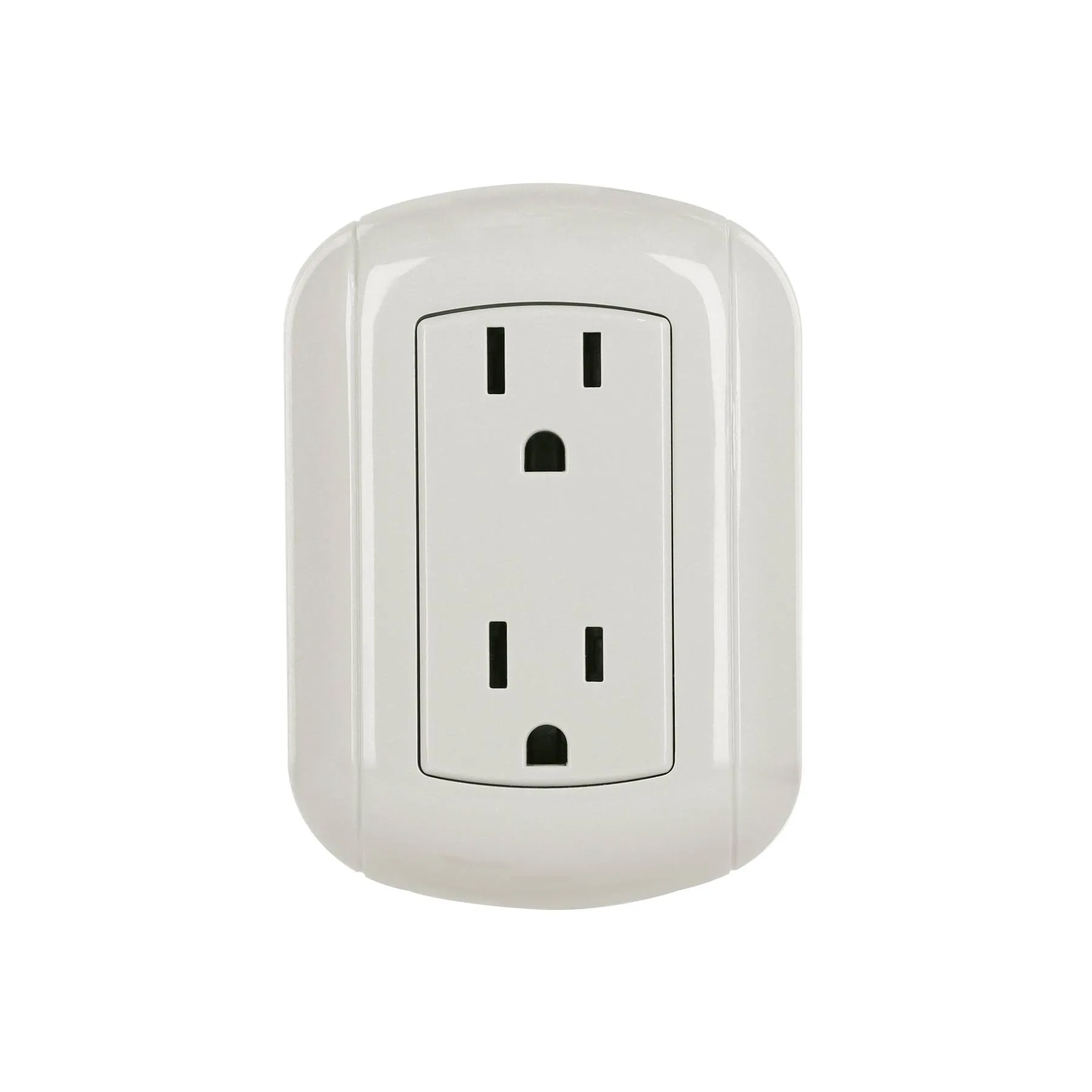 Contacto duplex de sobreponer