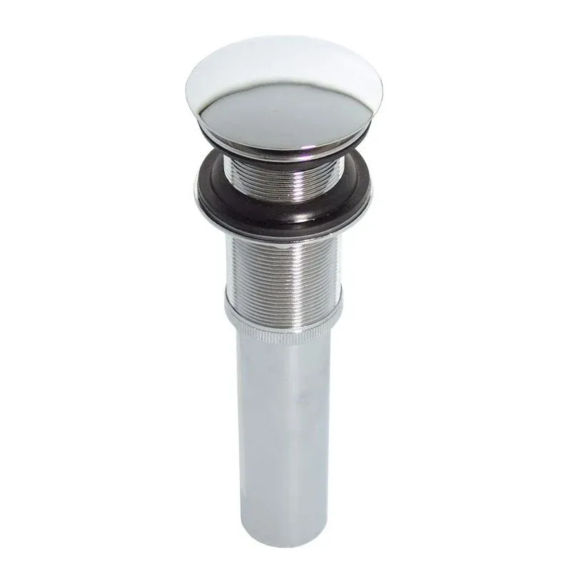 Contra para lavabo Cromado Solvex De zinc Sin rebosadero  Con sistema de push