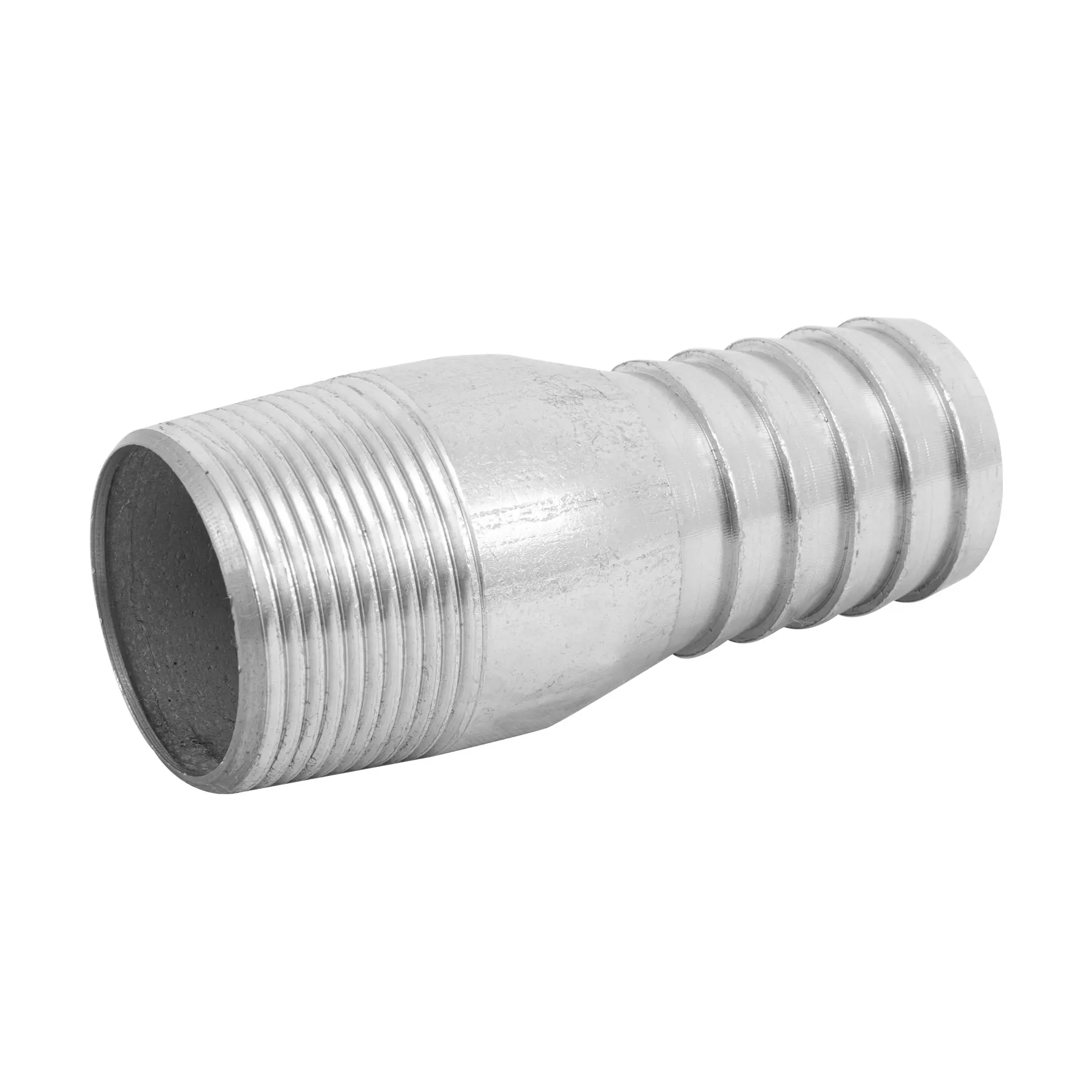 Niple tipo botella galvanizado
