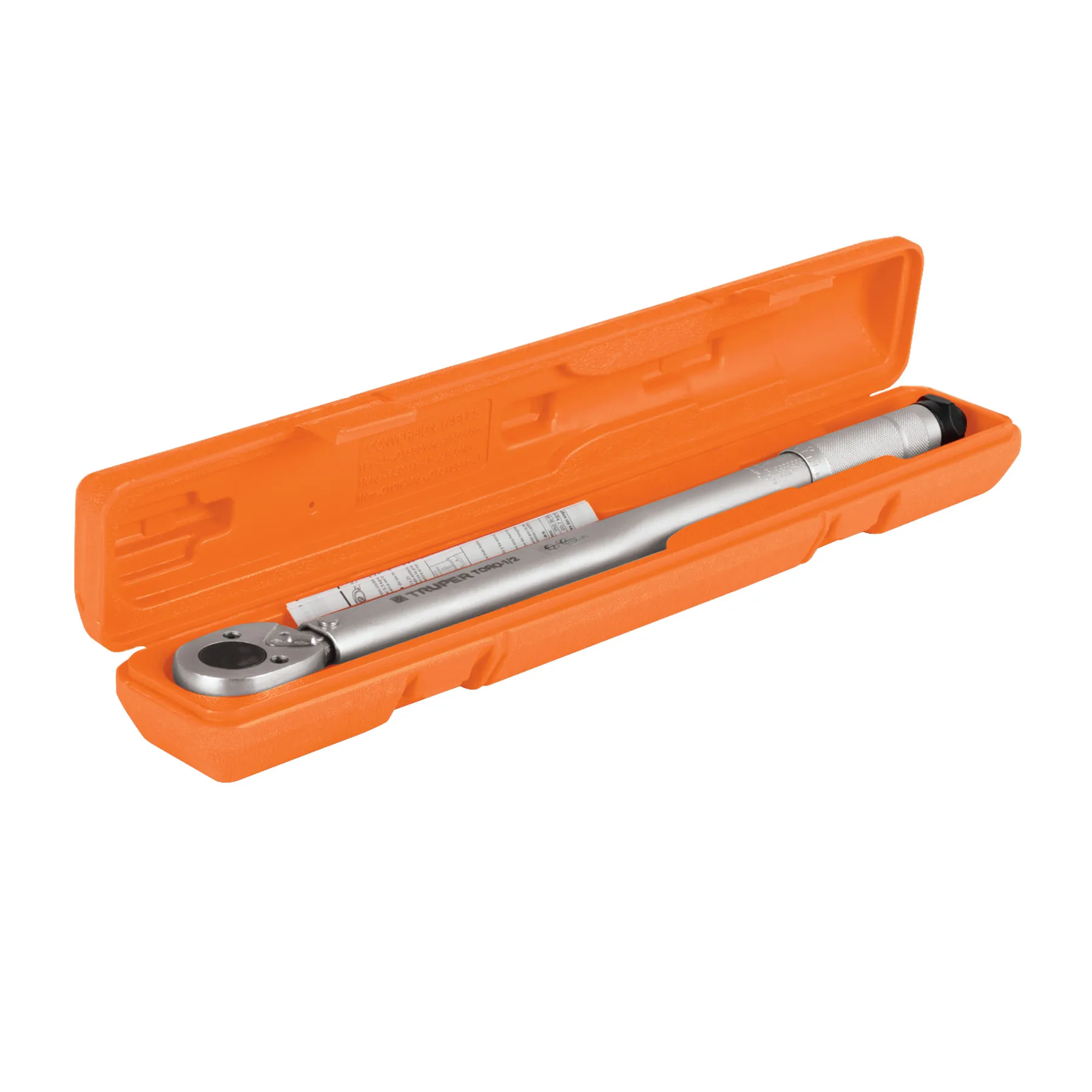 Torquimetro Doble escala Truper 1/2 " Sistema reversible