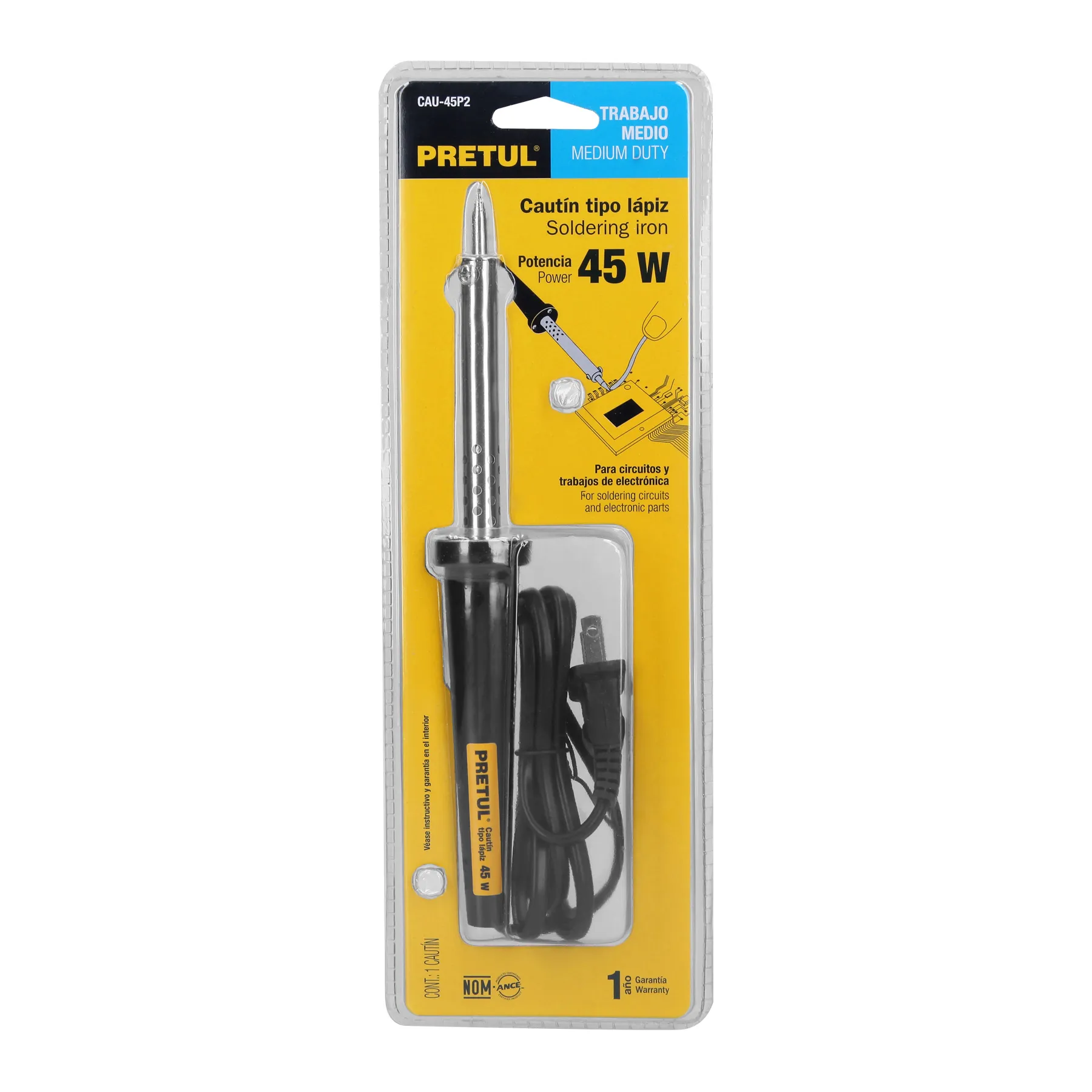 Cautin tipo lapiz Pretul 45 W