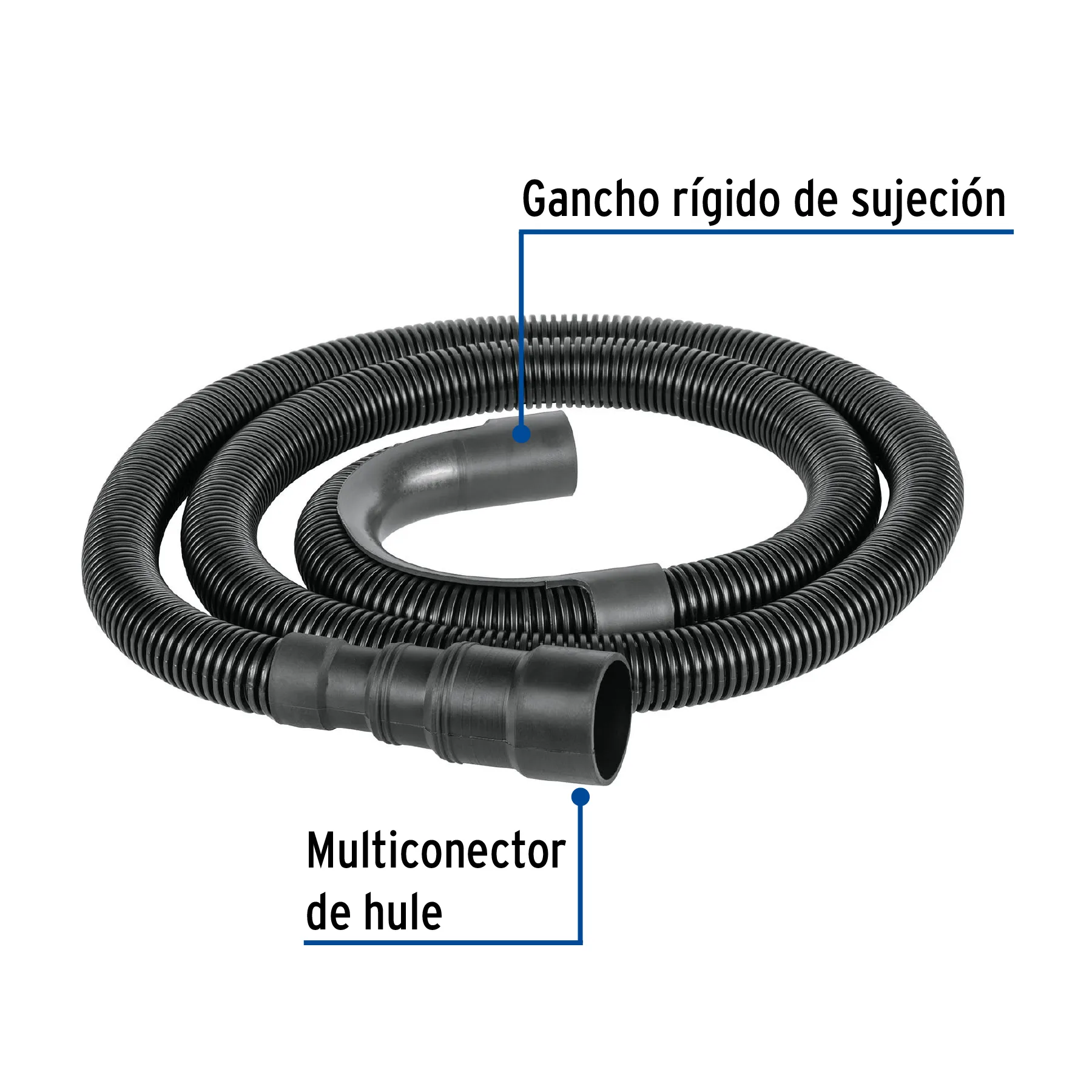 Manguera de desagüe para lavadora 3/4 " 1.5 m Foset