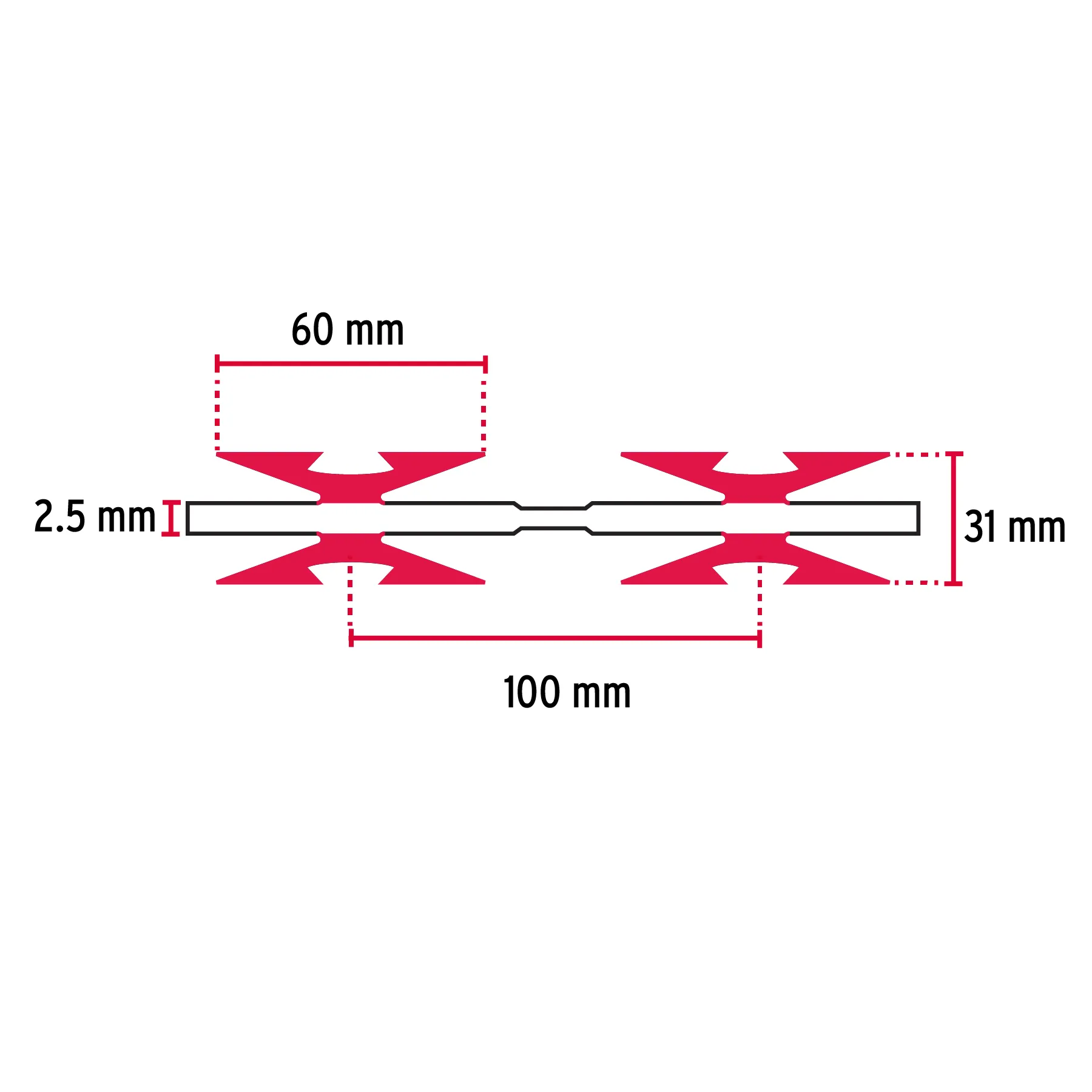 Concertina 8 m Truper Maxima seguridad