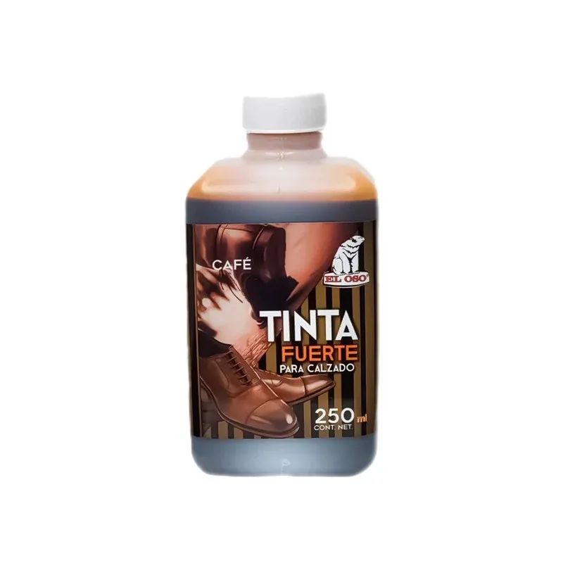 Tinta para calzado Cafe 250 ml El oso