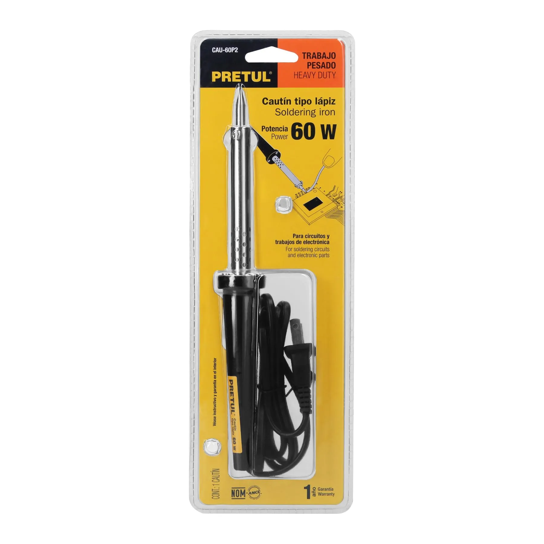 Cautin tipo lapiz Pretul 60 W