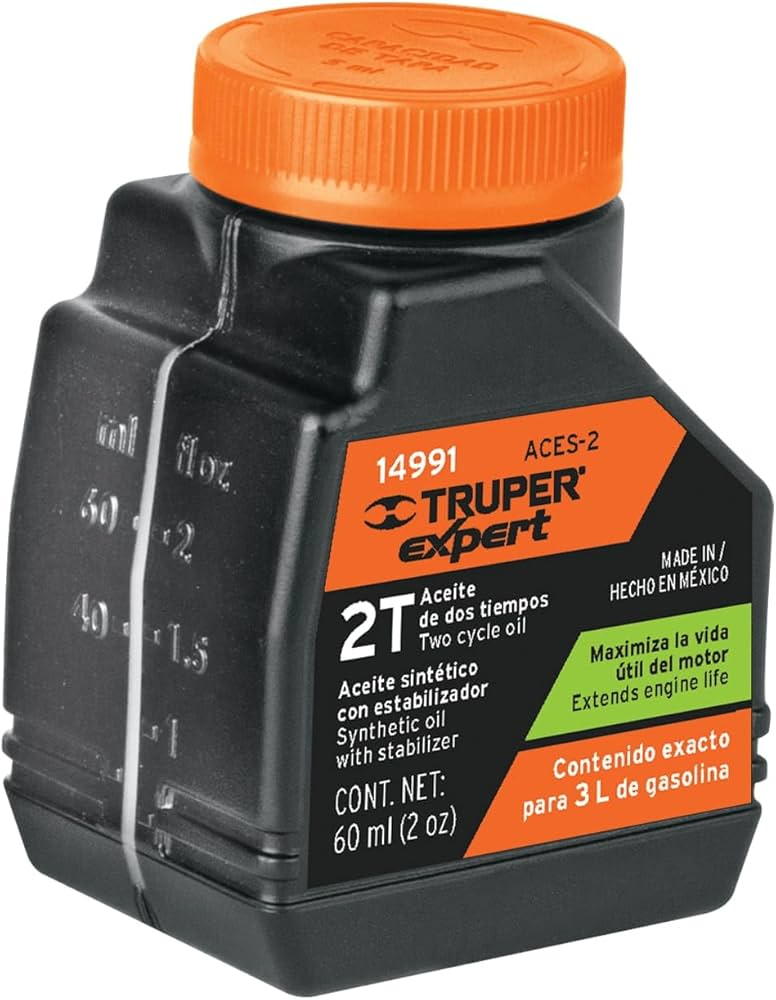 Aceite de 2 tiempos 60 ml - 3 L Truper Expert