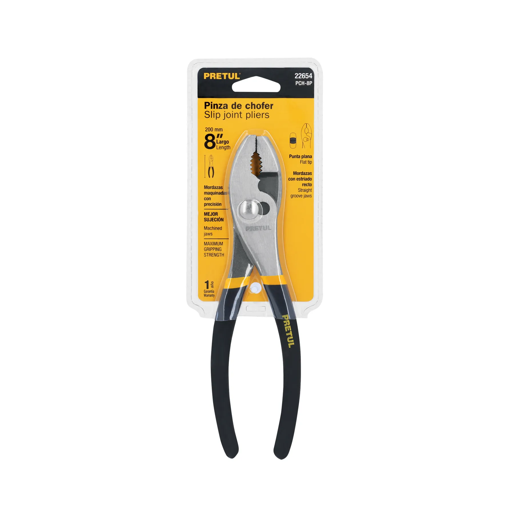 Pinzas de chofer 8 " Pretul PVC