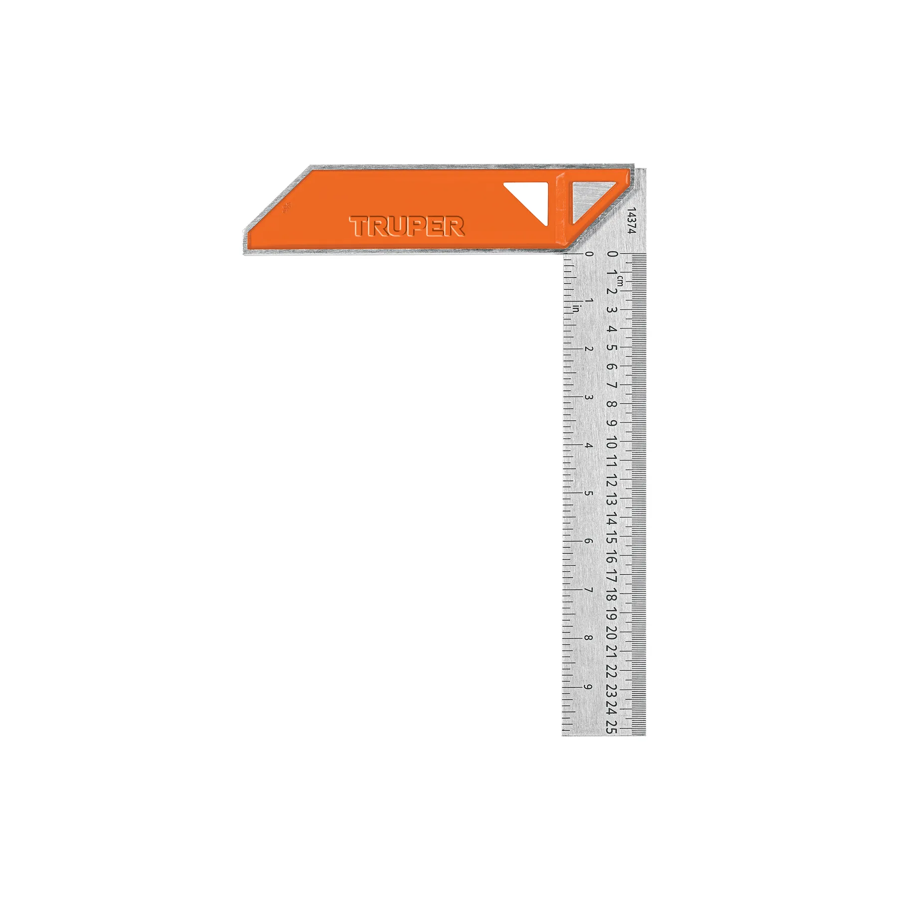 Escuadra 10 " (25 cm) Truper Mango de aluminio Para carpintero