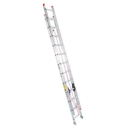 Escalera 6.40 m 150 kg (uso comercial) Cuprum Aluminio 24 peldaños Extensión