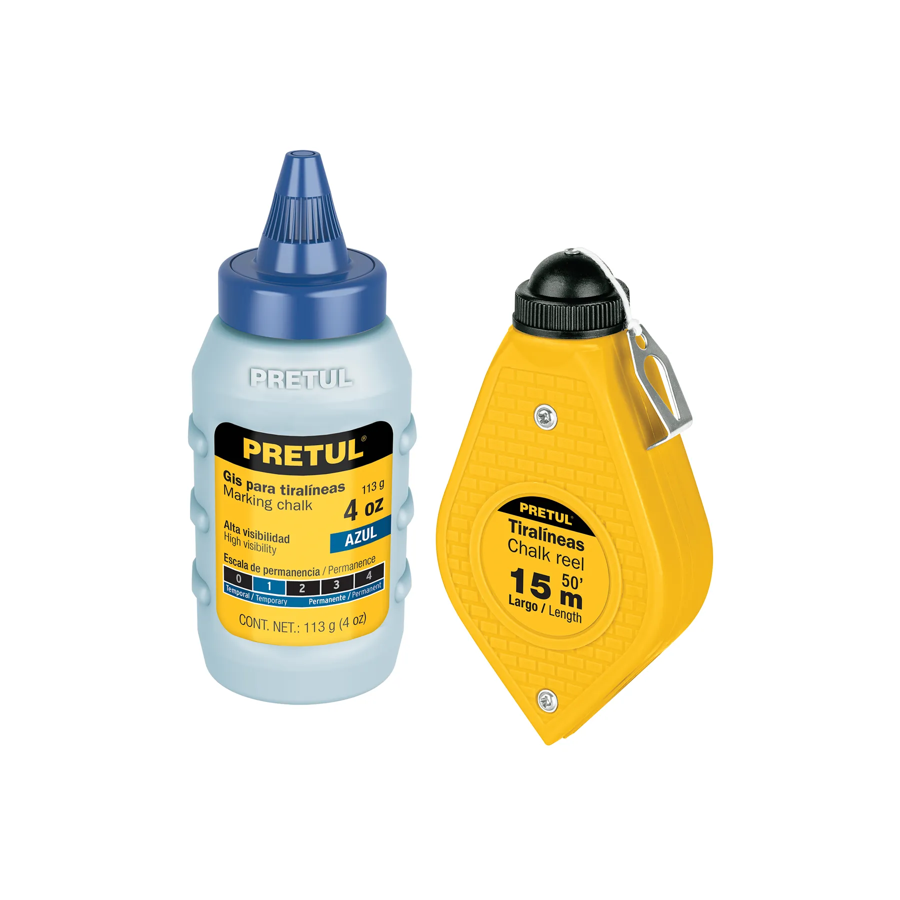 Tiralineas Con gis Pretul Plastico