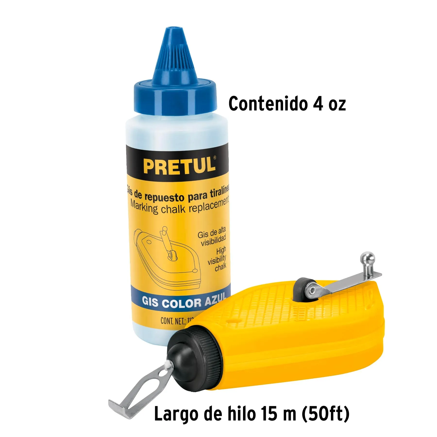 Tiralineas Con gis Pretul Plastico