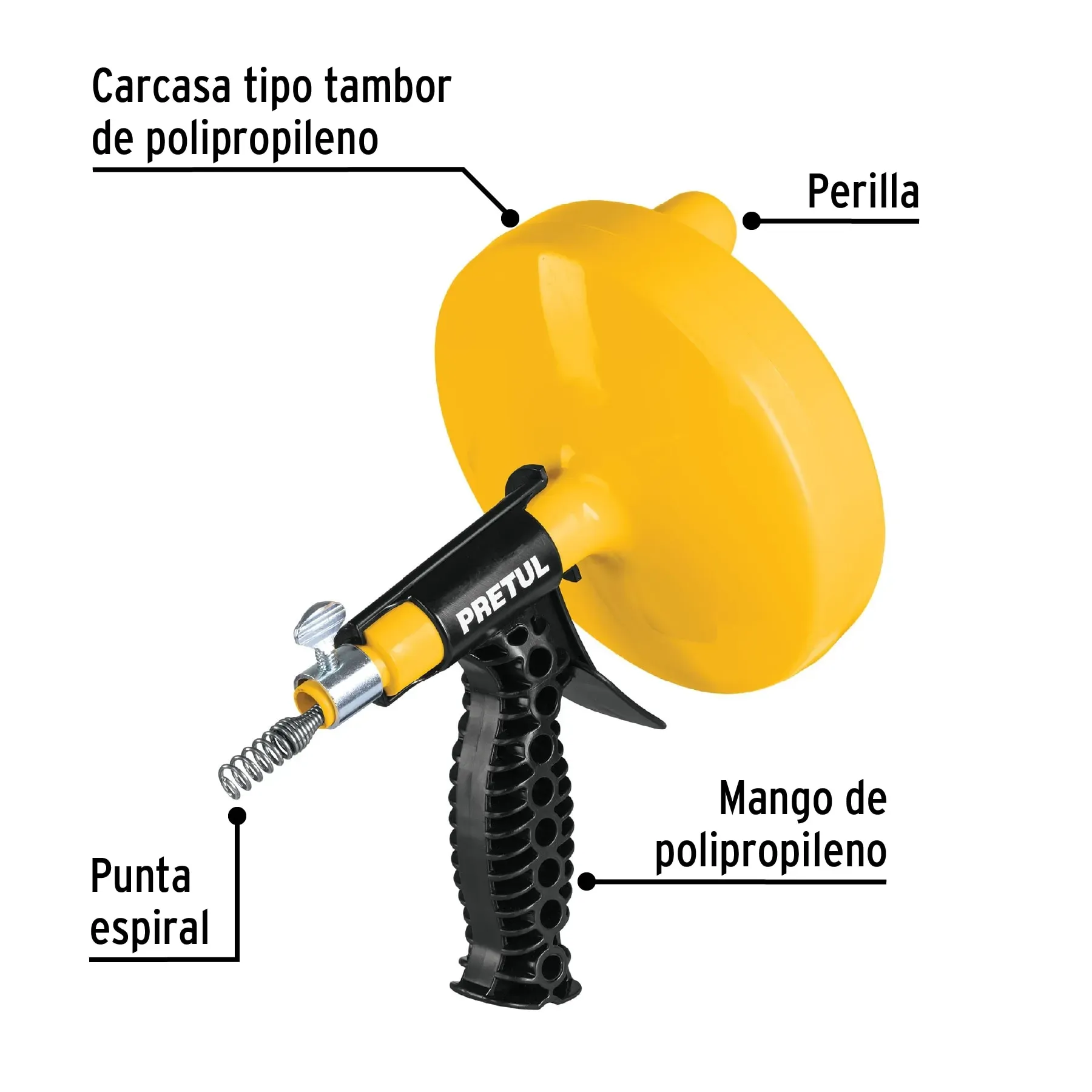 Destapacaños 7.6 m Pretul