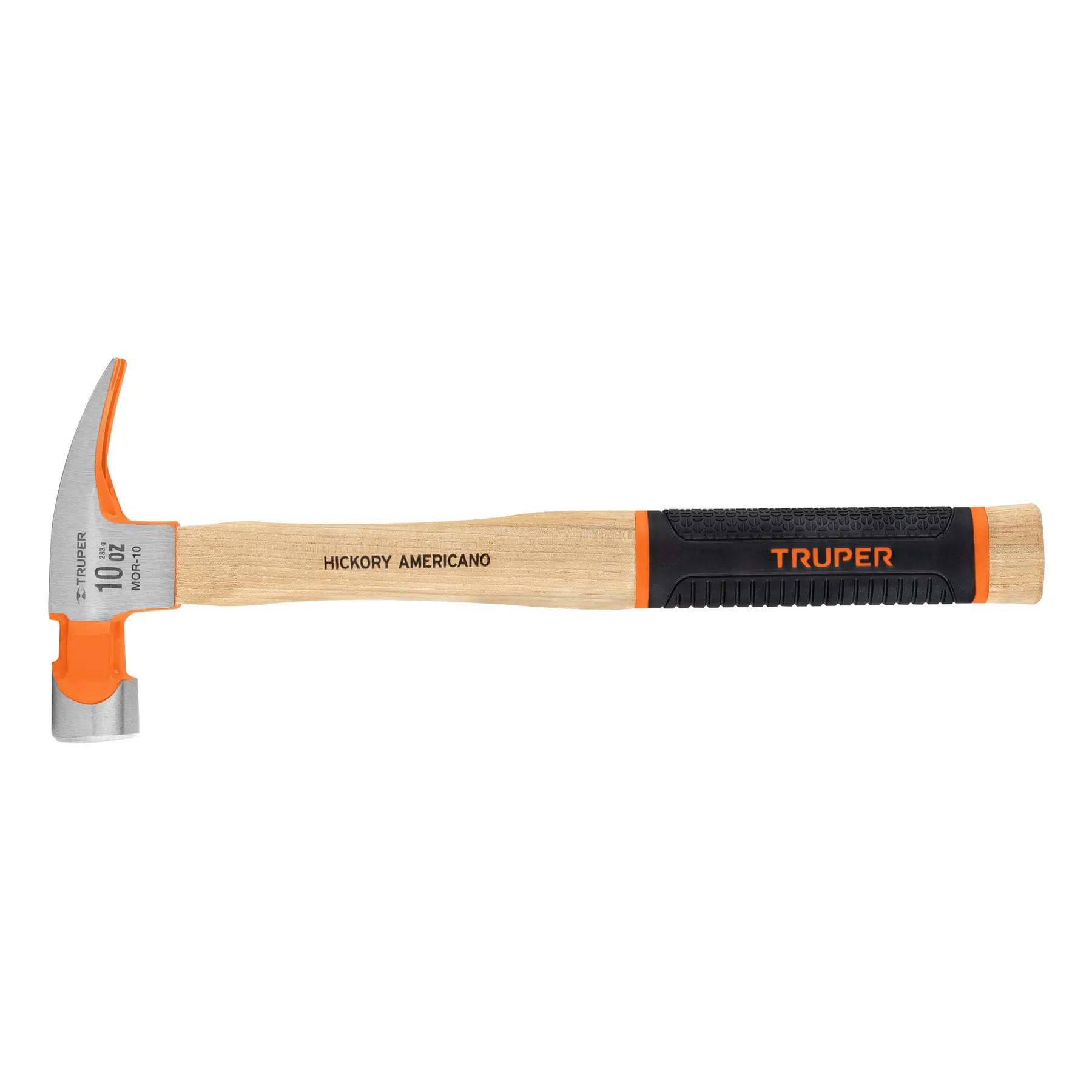 Martillo Truper 10 oz Mango de madera con Grip