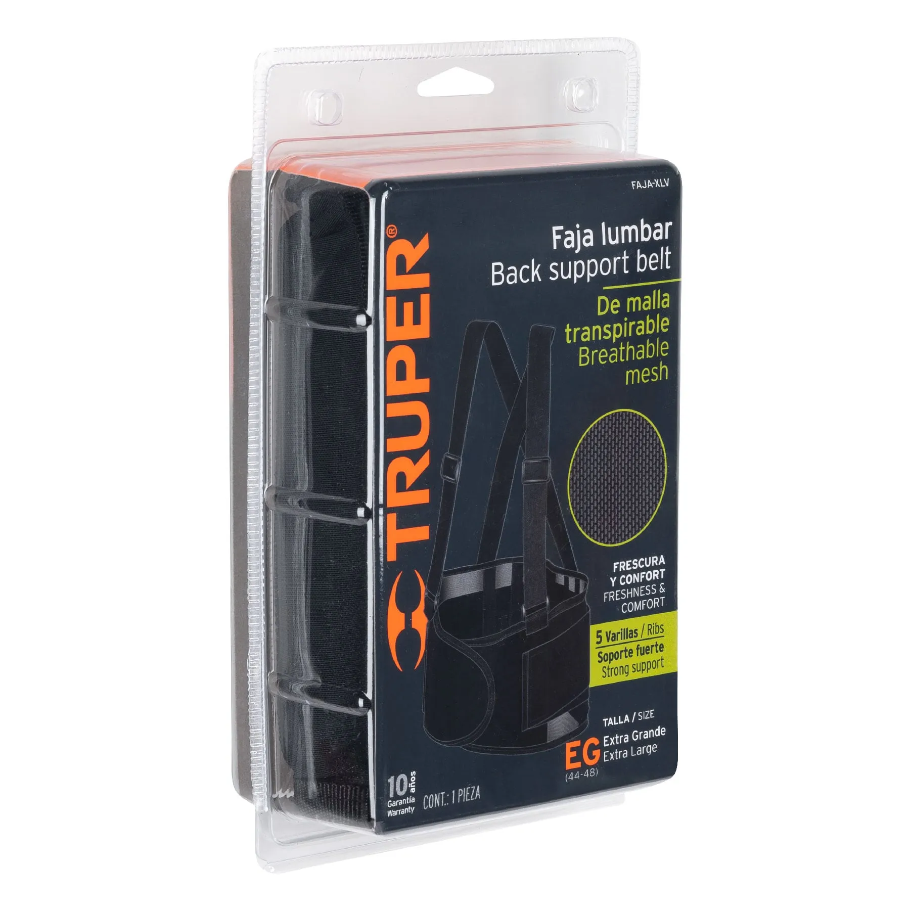 Faja Truper 5 varillas Extra-grande