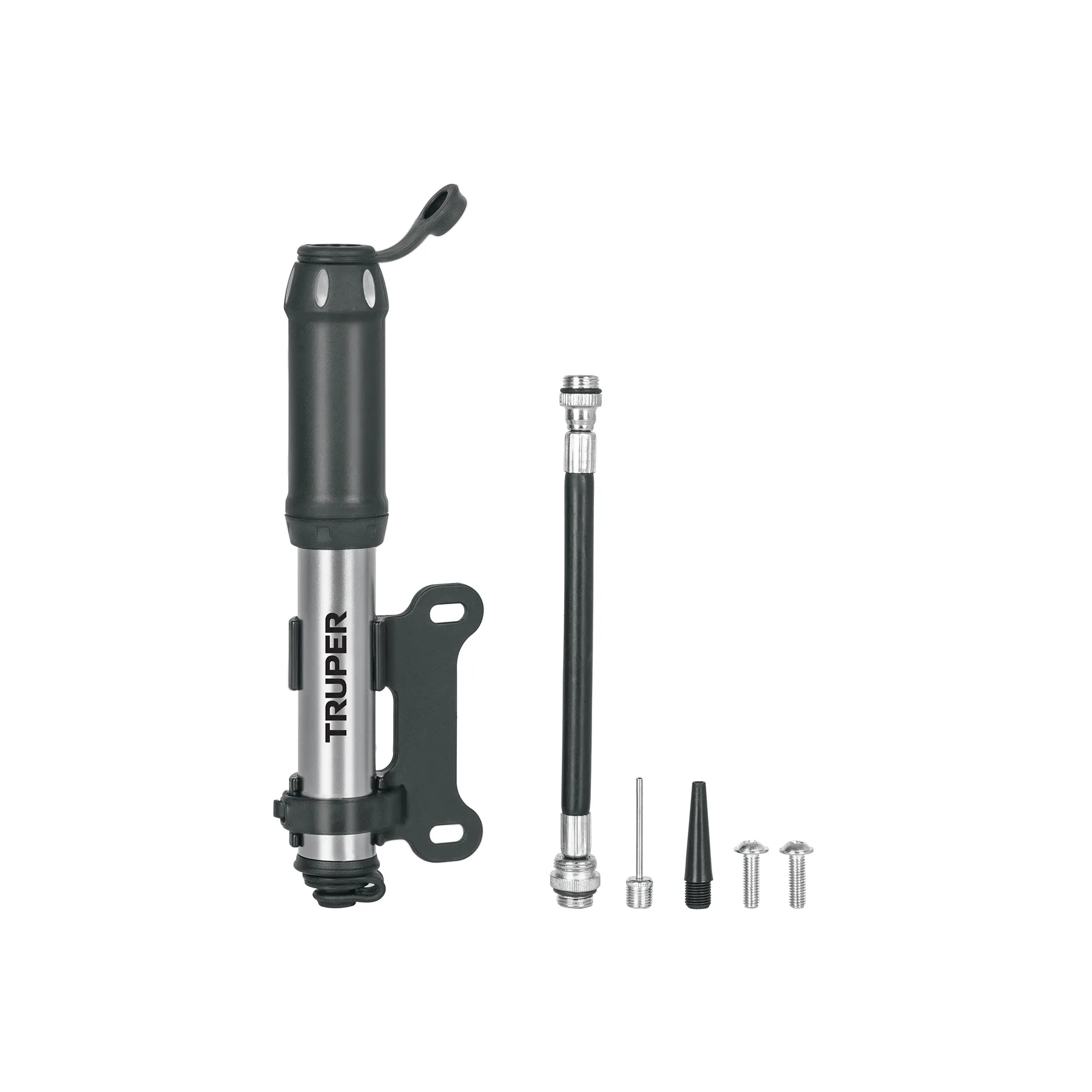 Bomba manual para inflar Truper Para bicicleta