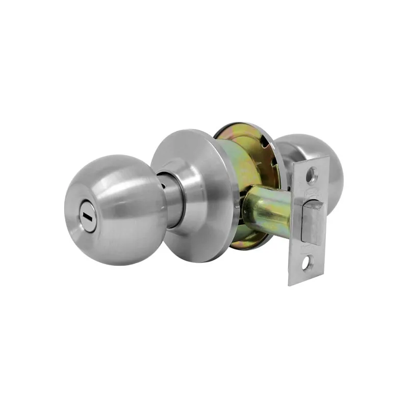 Cerradura de perilla Cromo mate Baño Phillips