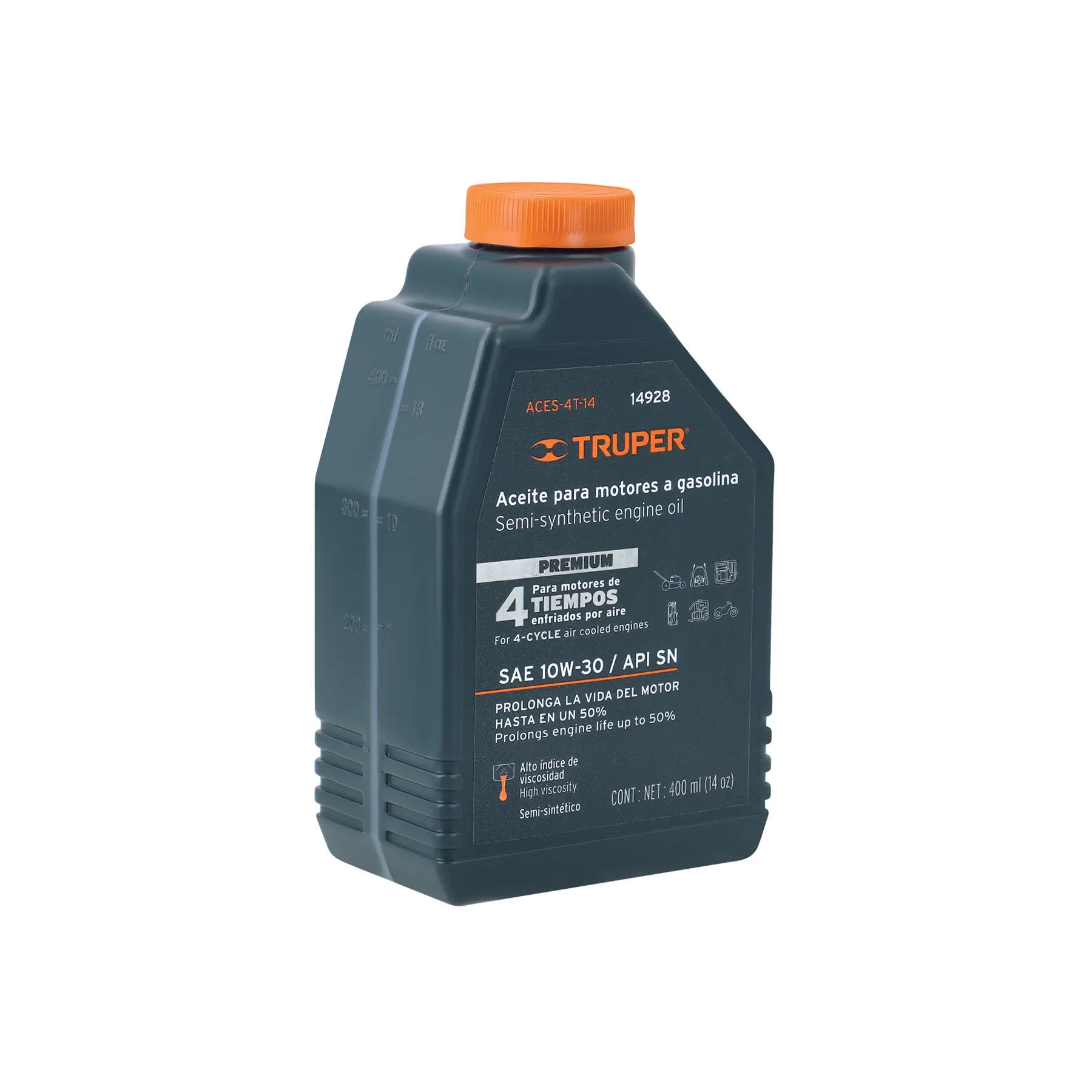 Aceite de 4 tiempos 400 ml Truper