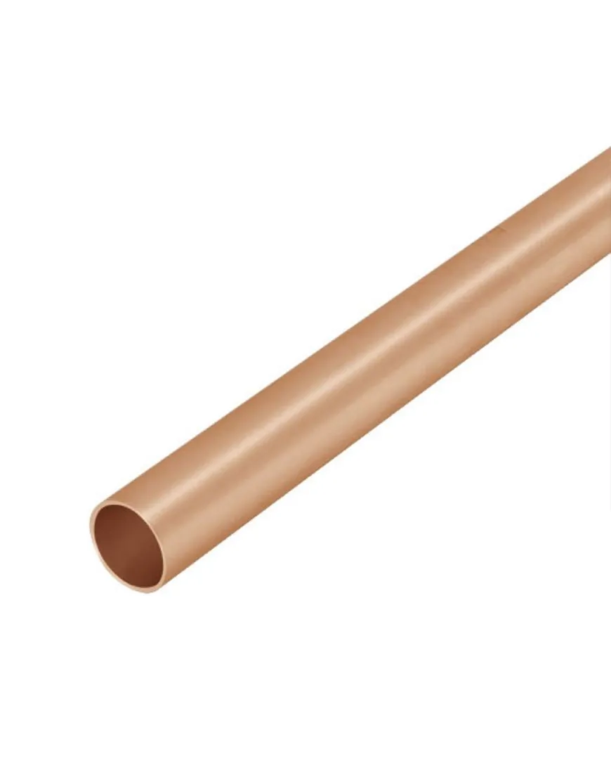 Tubo flexible de cobre