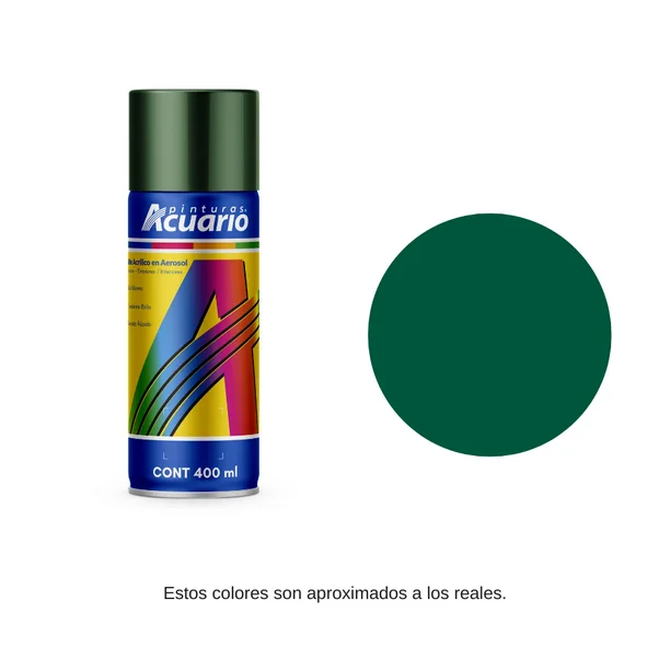 Aerosol Verde bosque Acuario