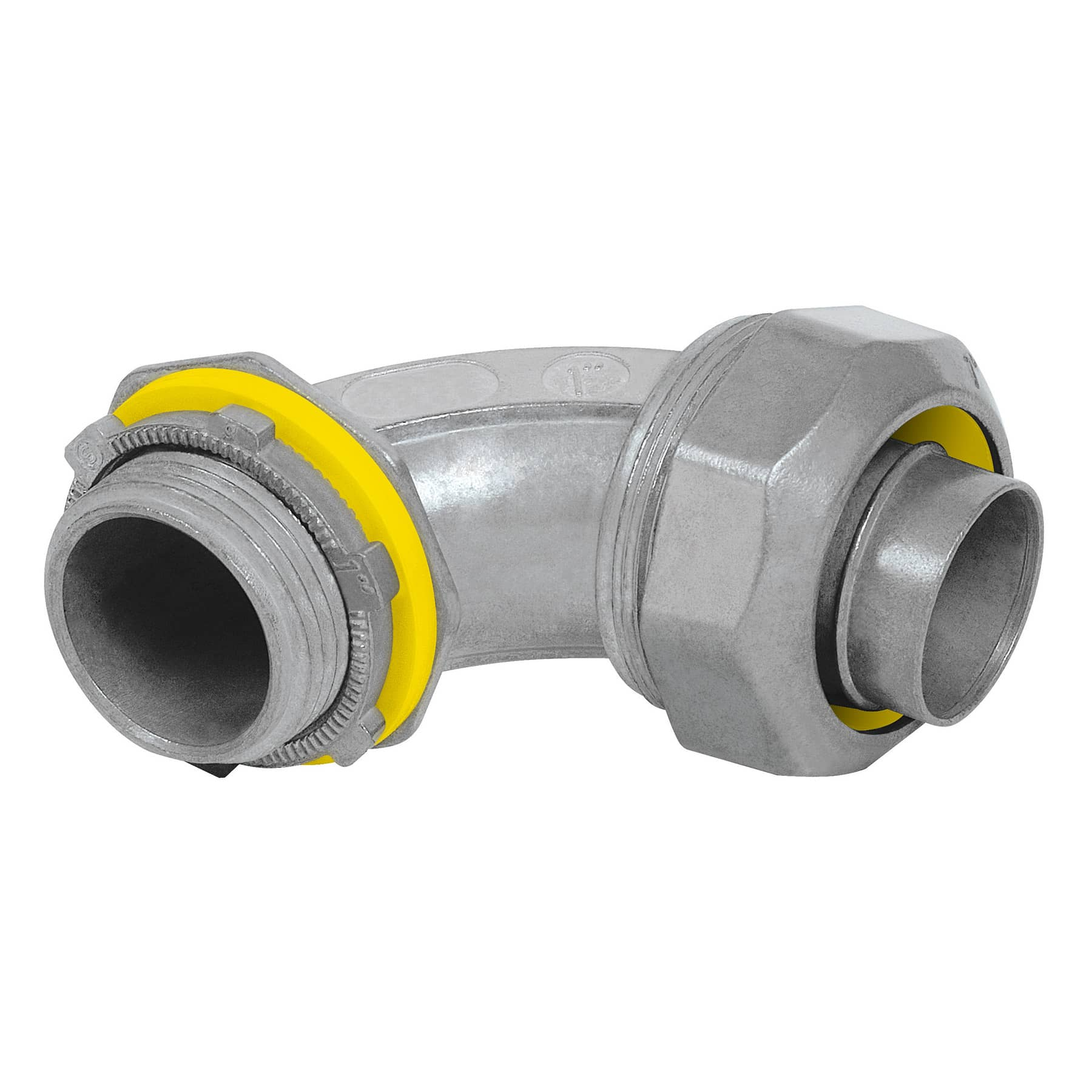 Conector para tubo flexible conduit Curvo Volteck 1 "