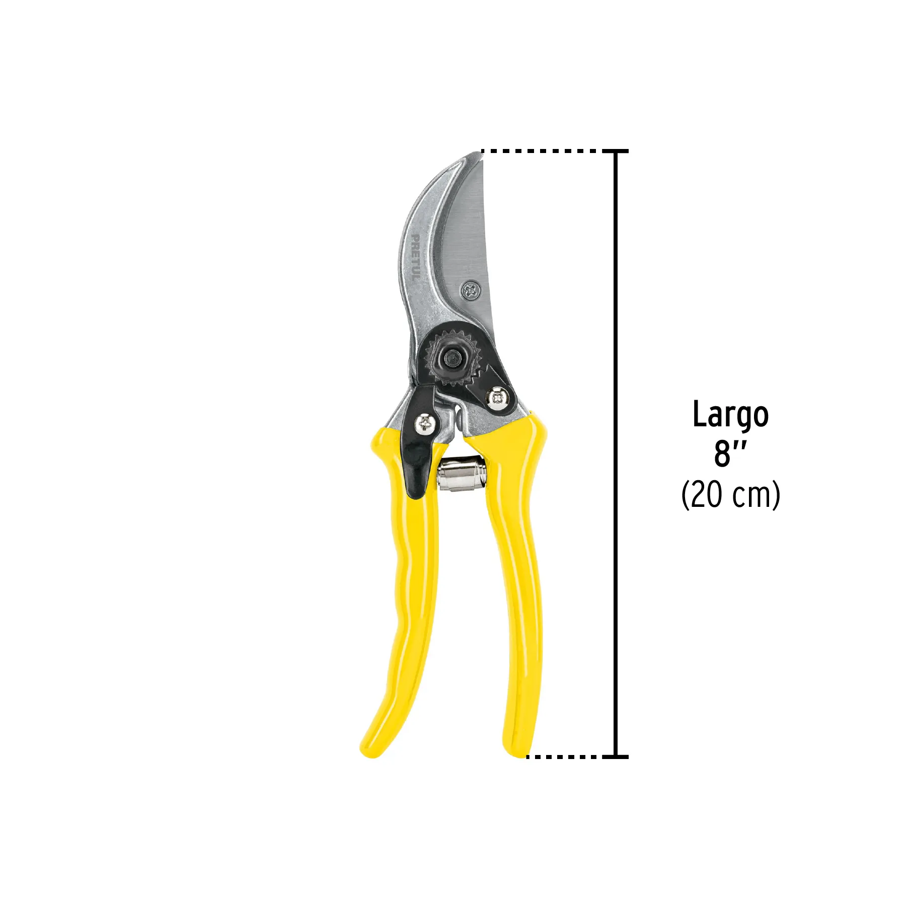 Tijeras para poda (una mano) 8 " (20 cm) Pretul Forjadas