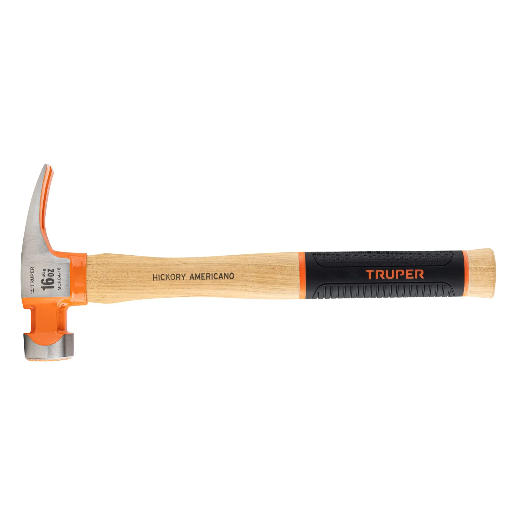 Martillo Truper 16 oz Mango de madera con Grip