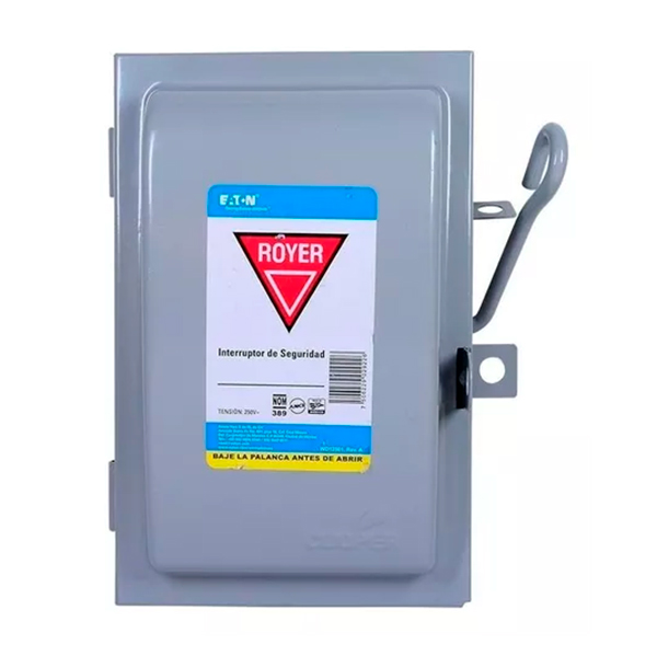 Interruptor de seguridad 60 A Royer 2 polos