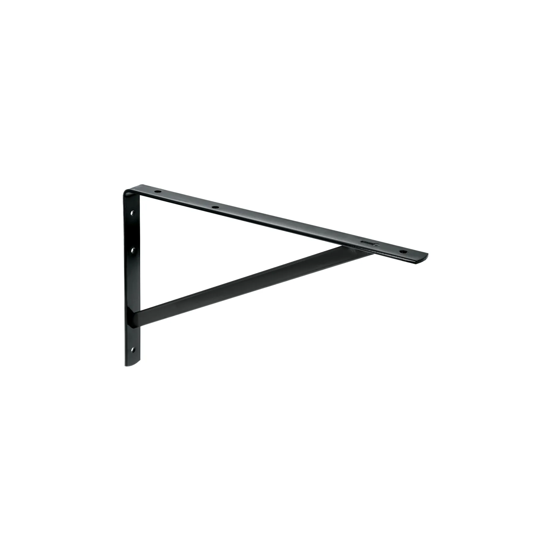 Mensula 10 " (25 cm) 360 kg Negra 16 " (40 cm) Fiero Reforzada