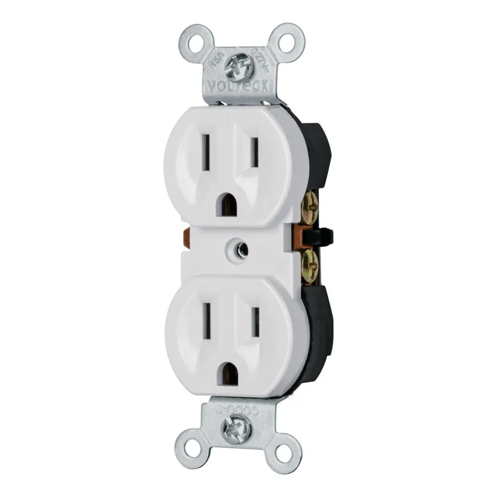 Contacto duplex Blanco Volteck